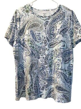 Croft & Barrow Classic Tee Shirt- 0X